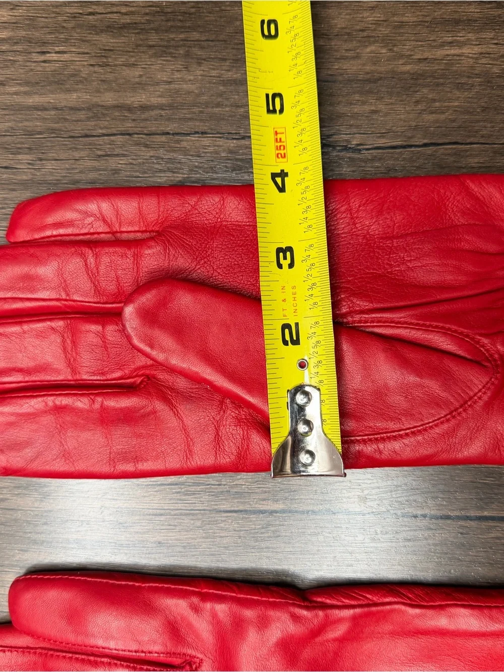 Preston & York XL Red Leather Gloves - Classic Stylish Gloves